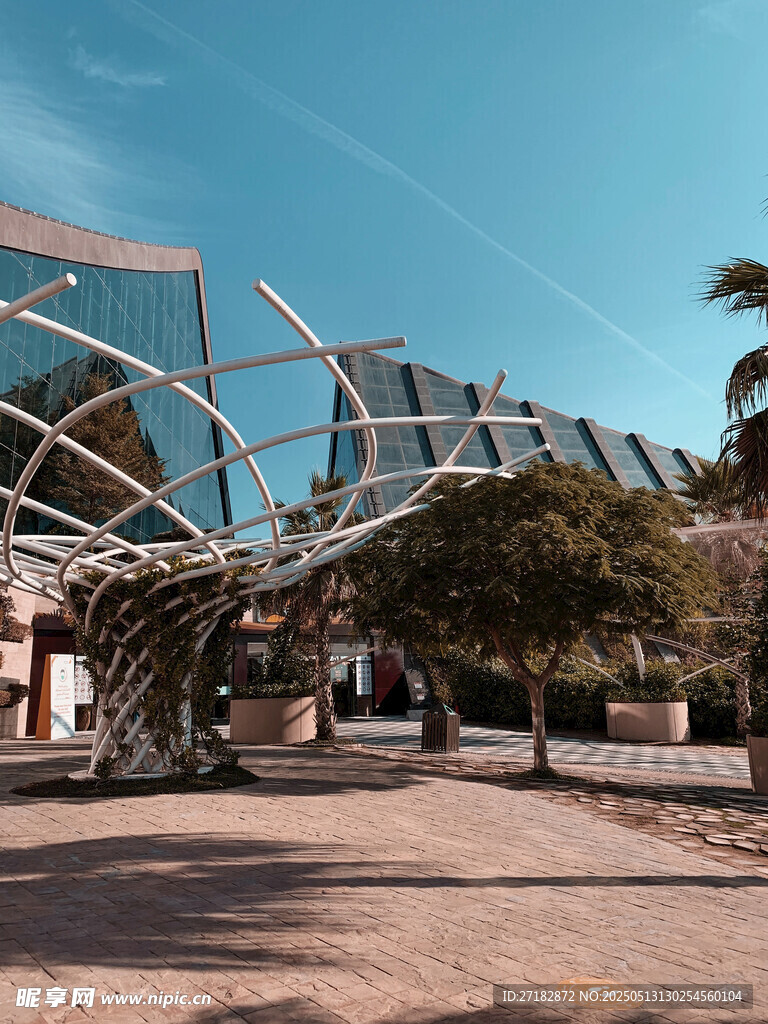 现代风格独特建筑景观