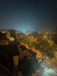 青岛城市夜景俯瞰美丽灯光秀