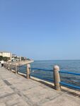 海滨步道 蓝天碧海美景