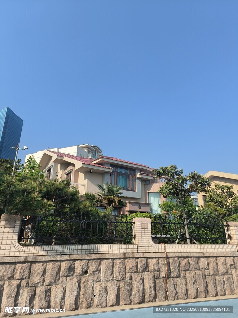 海边的精致住宅
