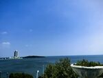 海滨美景远眺