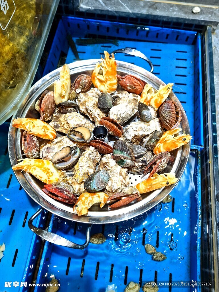 海鲜拼盘 美味诱人