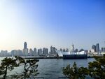 城市滨水天际线美丽景观