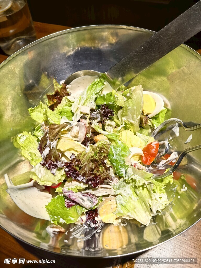 美味蔬菜沙拉大杂烩