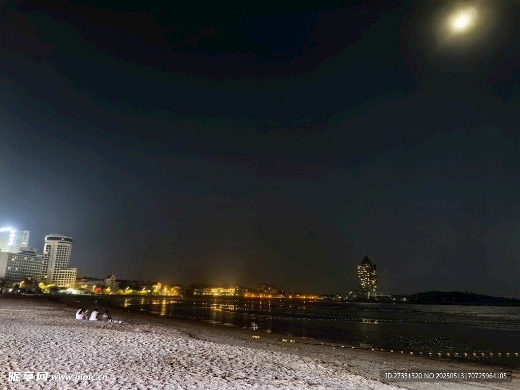 海滨夜景