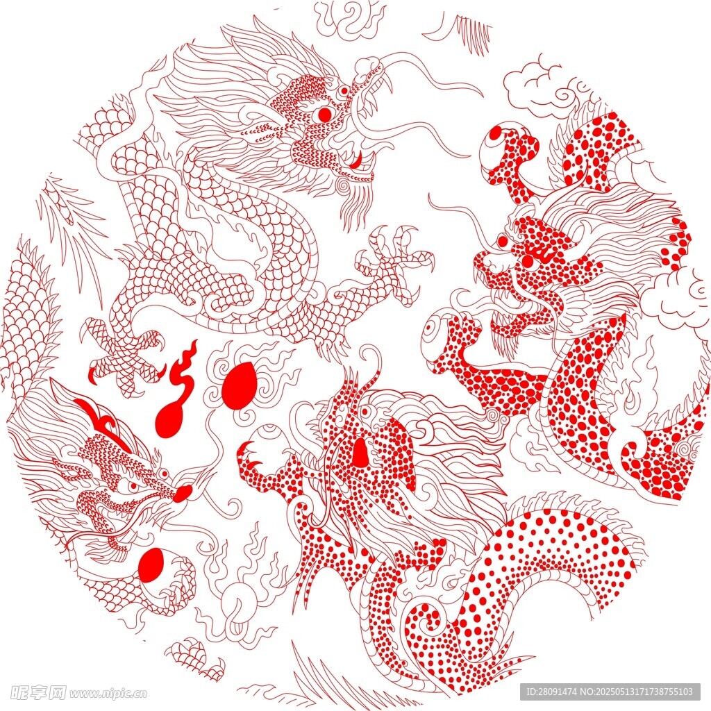 龙底纹