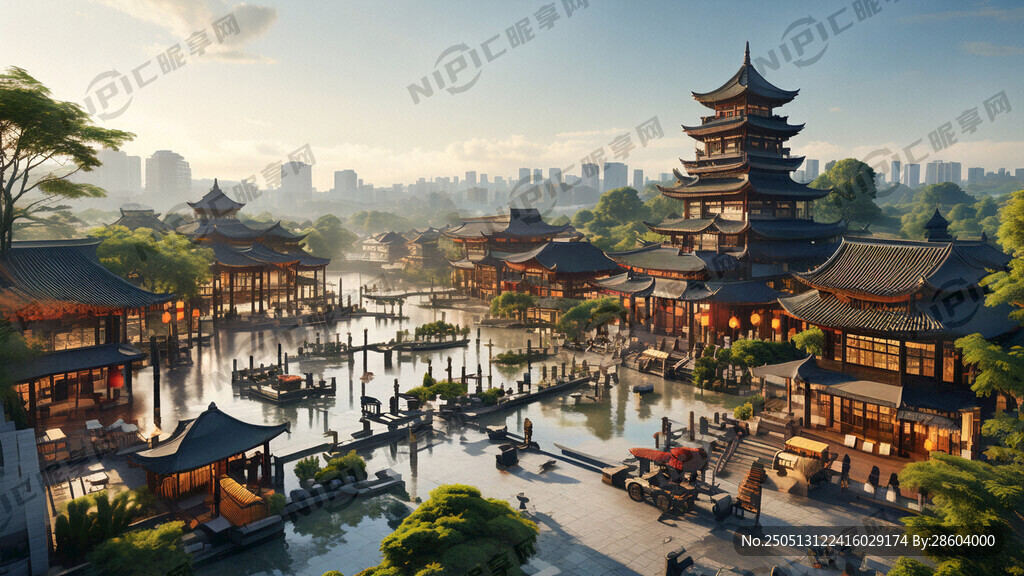 是一个坐落在铜陵大通古镇景点附