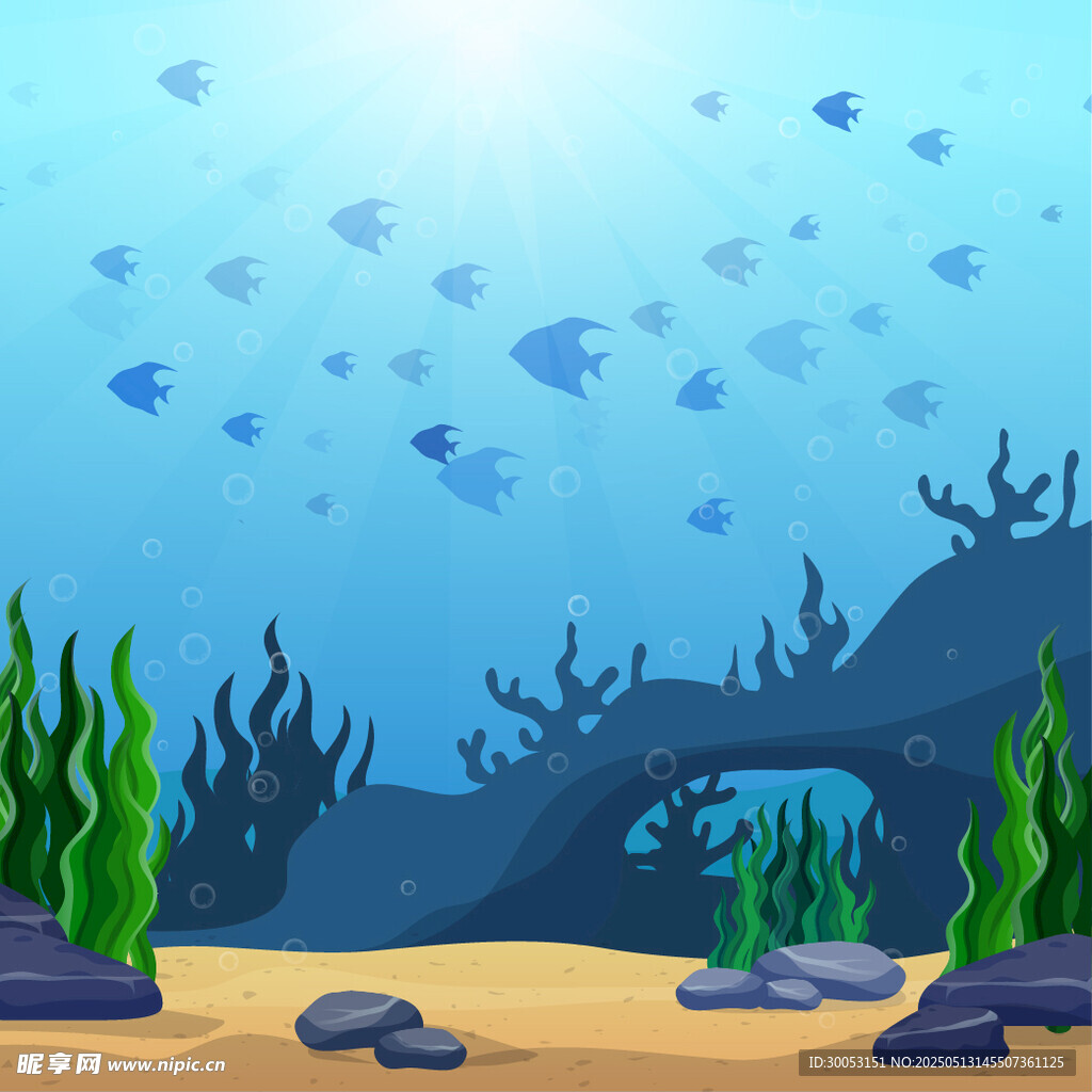 海底奇幻景观