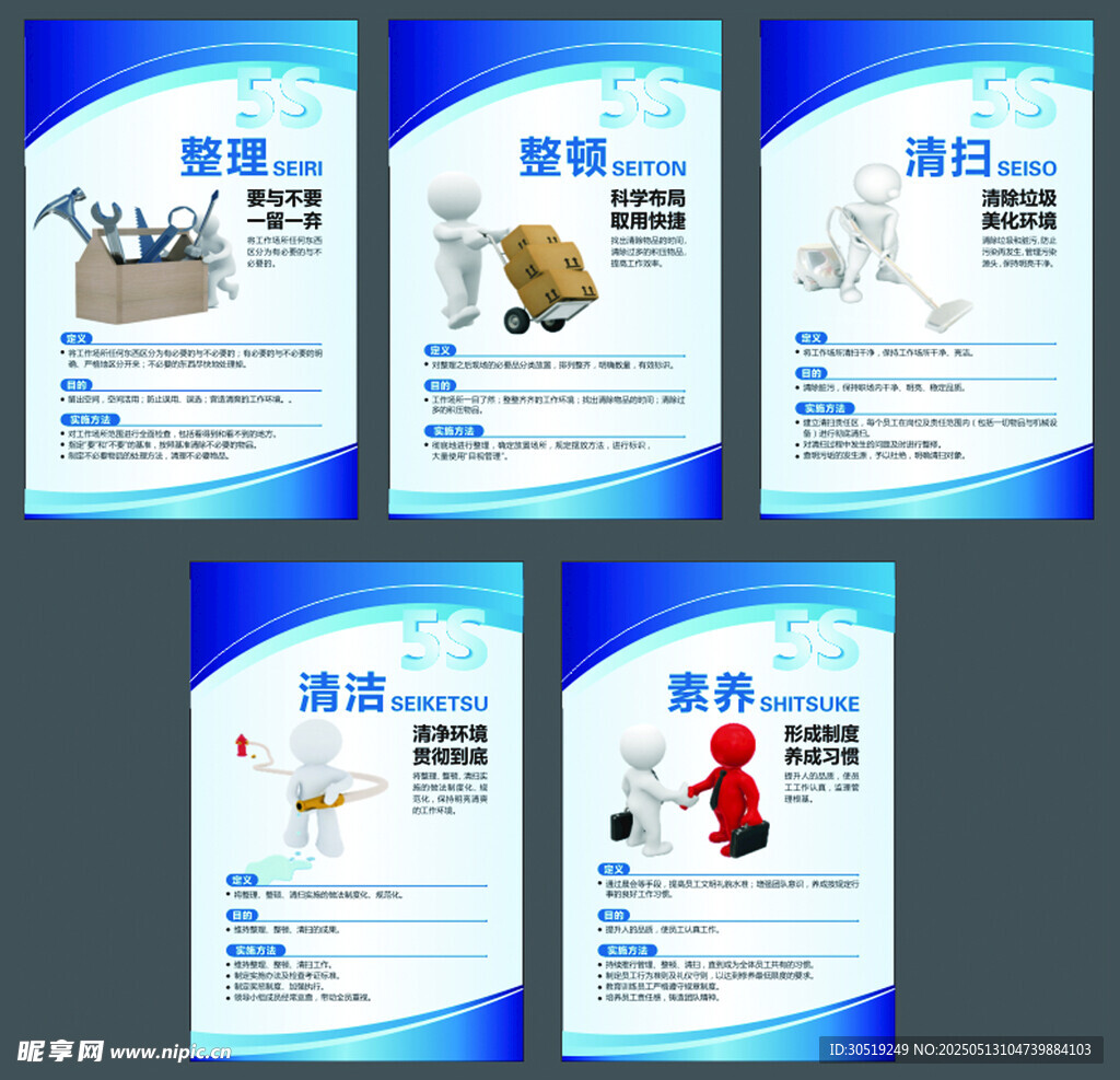 5S管理 清洁