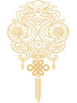 蛇古典花纹