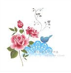 花鸟玫瑰装饰图案设计