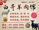 白哥羊肉馆 新鲜羊肉供应