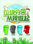 垃圾分类 从我做起宣传图
