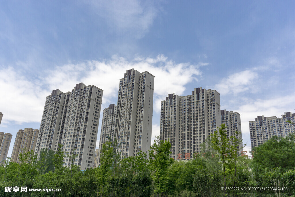 城市高层住宅区