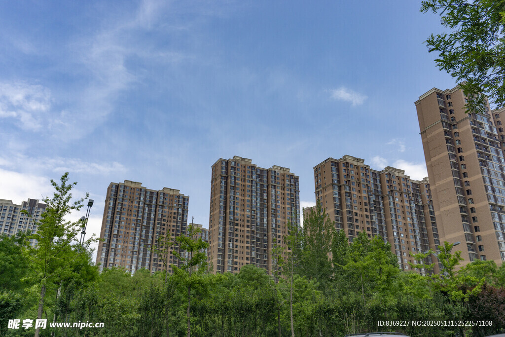 城市高层住宅区