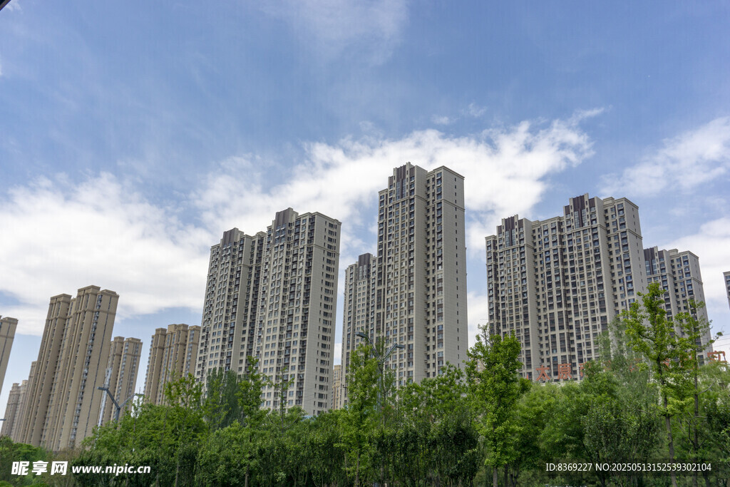 城市高层住宅区