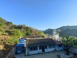 山间村落民居风景