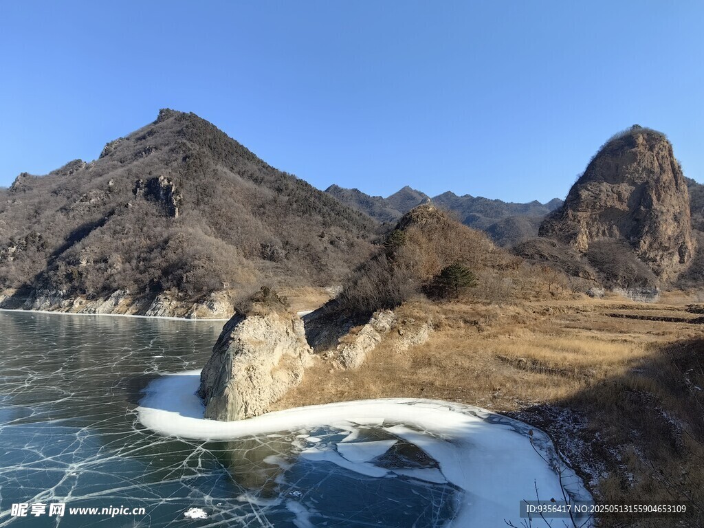 冬日山水景致
