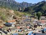 山村风貌 错落有致的村落