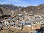 山村俯瞰景象
