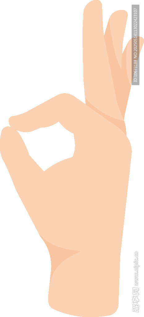 OK手势示意