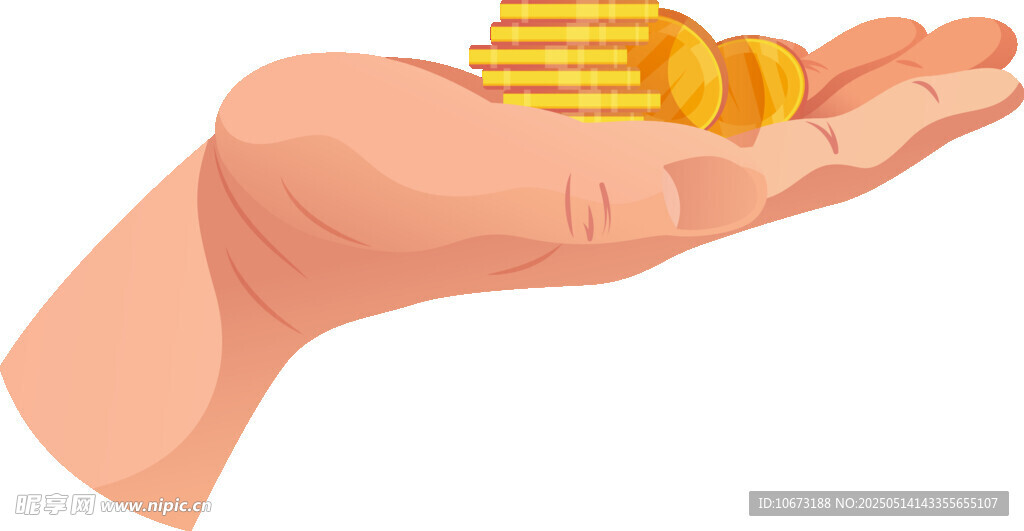 手中金币
