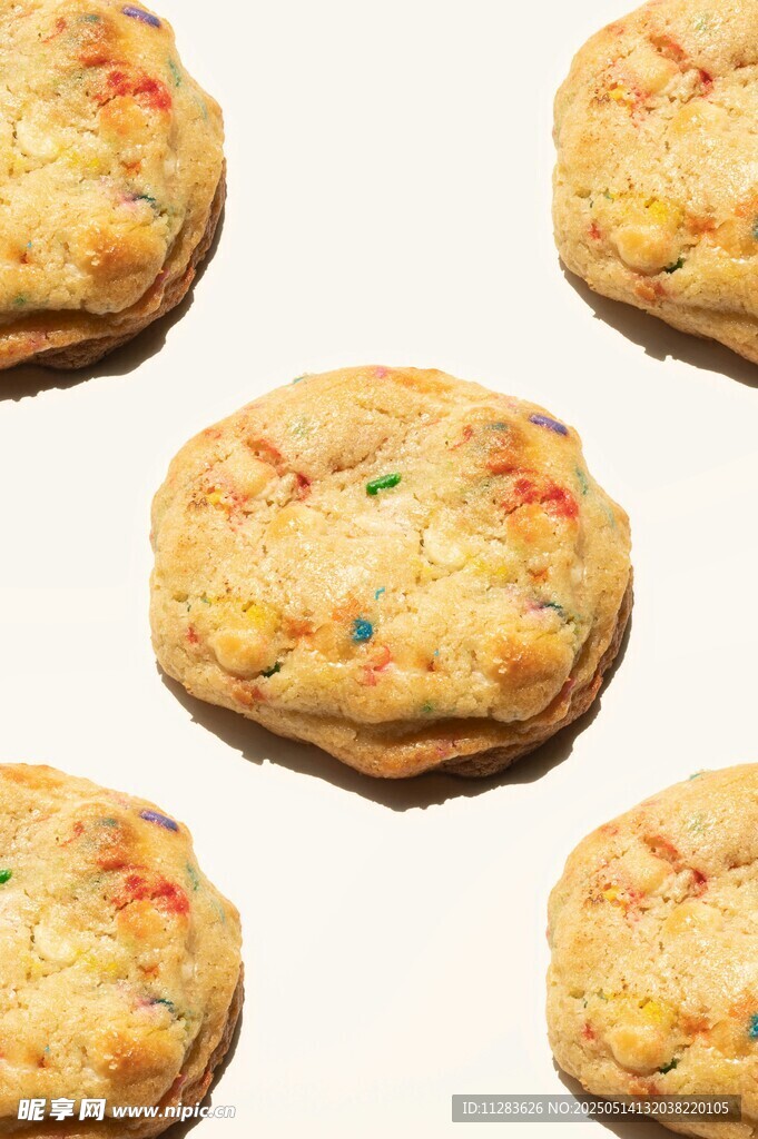 多彩美味小饼干