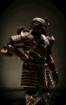 古代武士铠甲造型展示