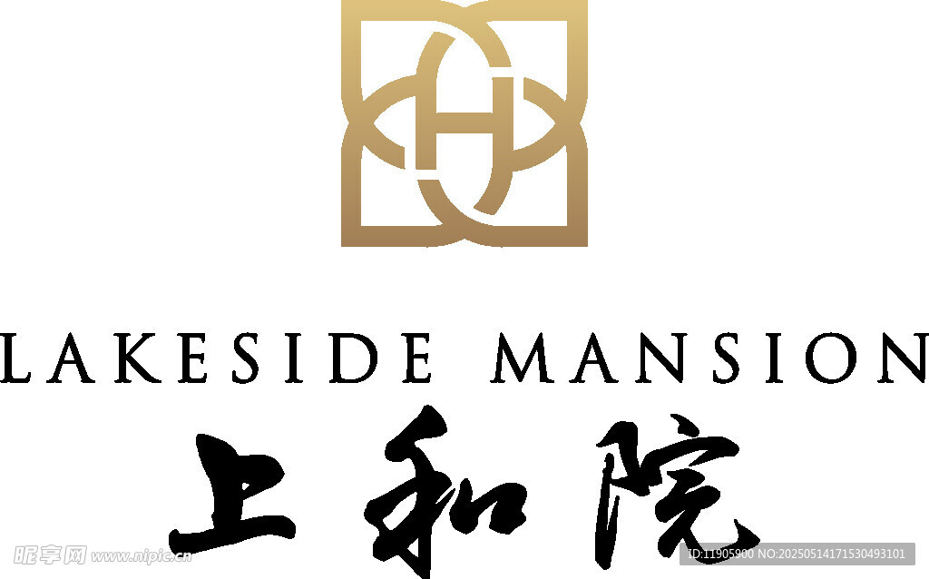 馆陶县上和院湖滨府邸标志