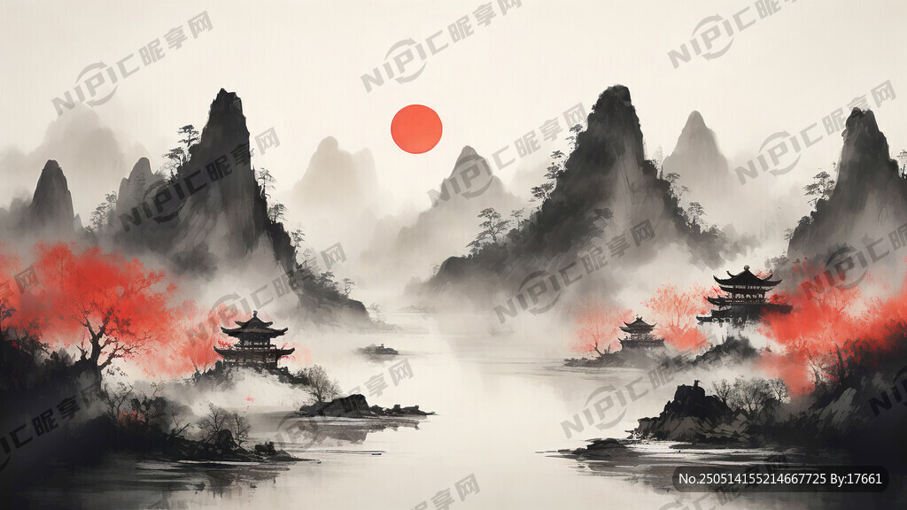 中式喜庆背景