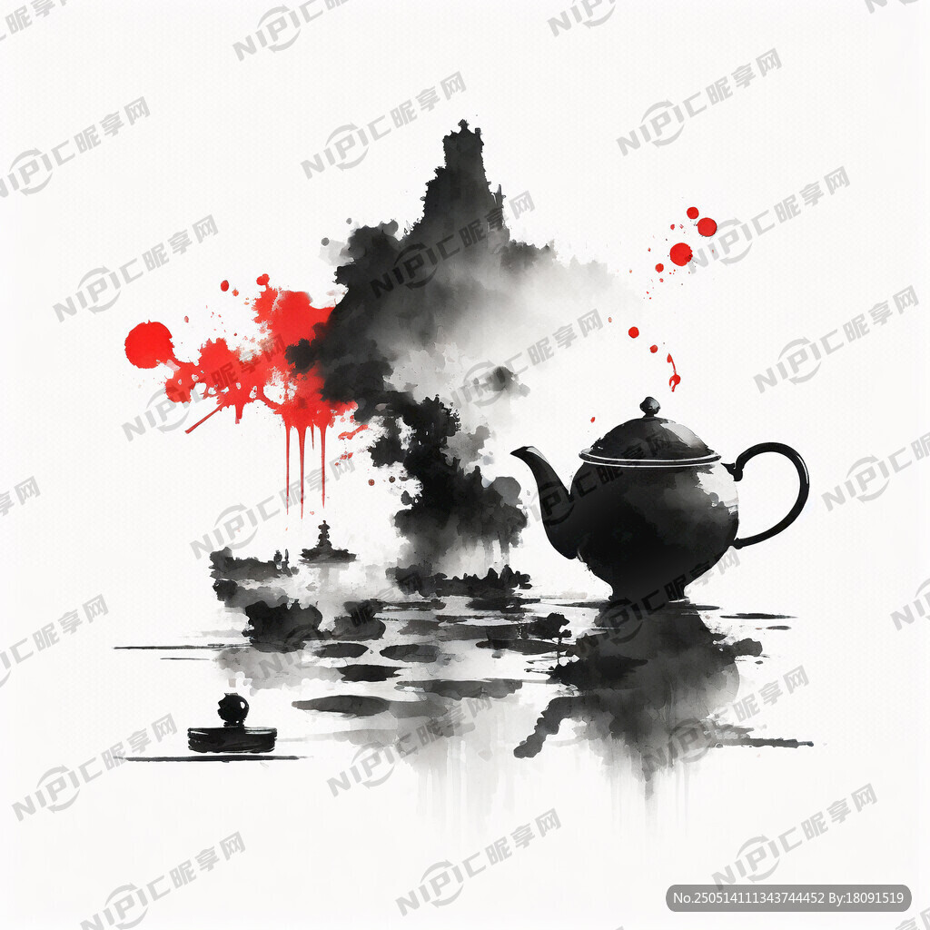 太阳 茶桌 棋子 黑白色系