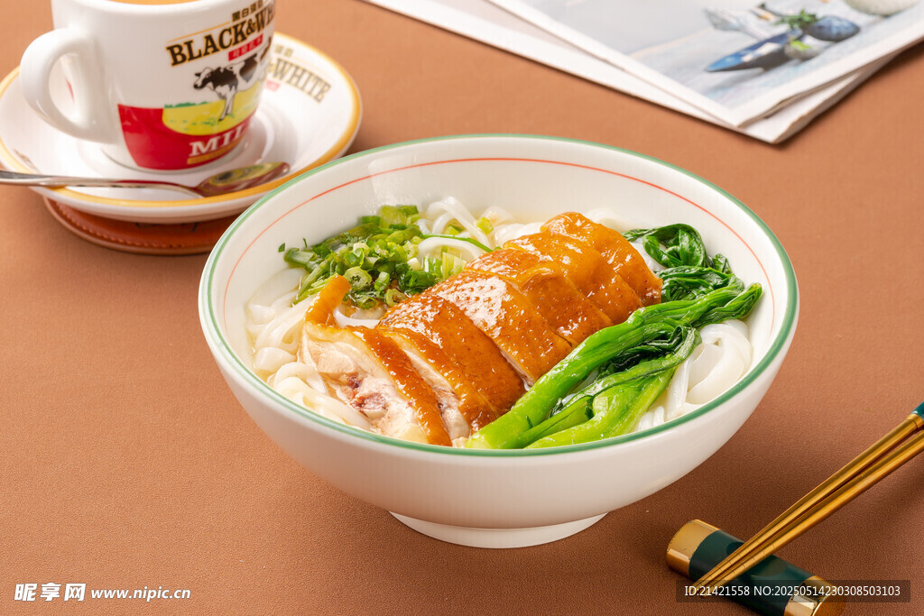 豉油鸡汤粉面