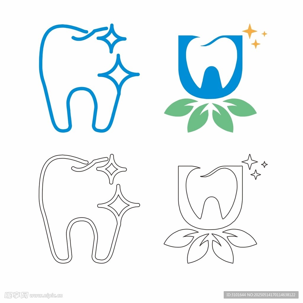 牙齿标志