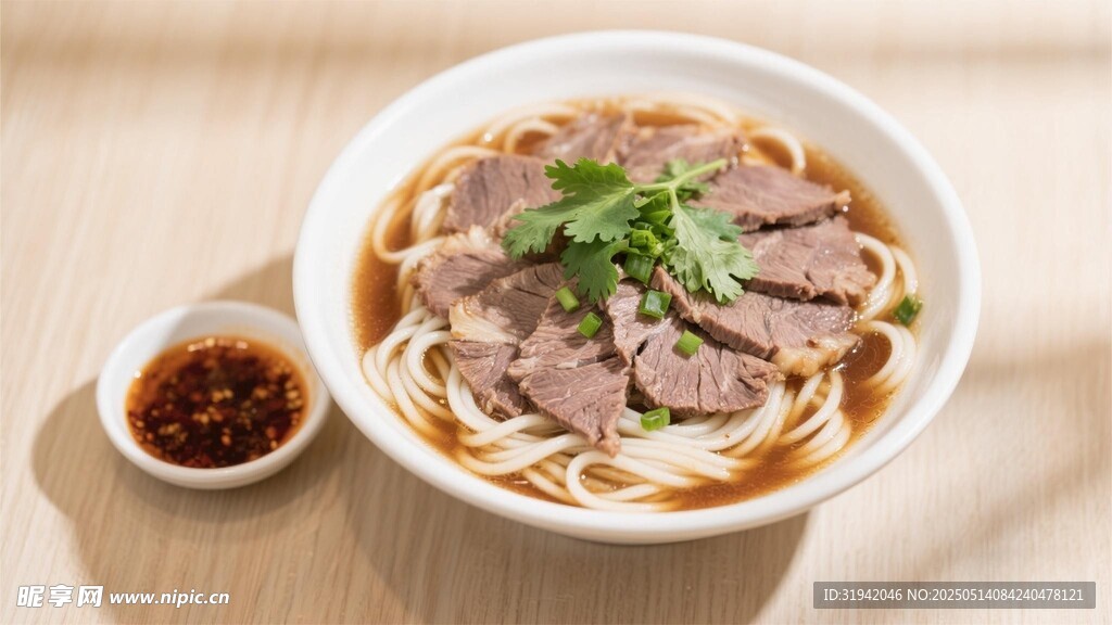 牛肉米线实物拍摄图