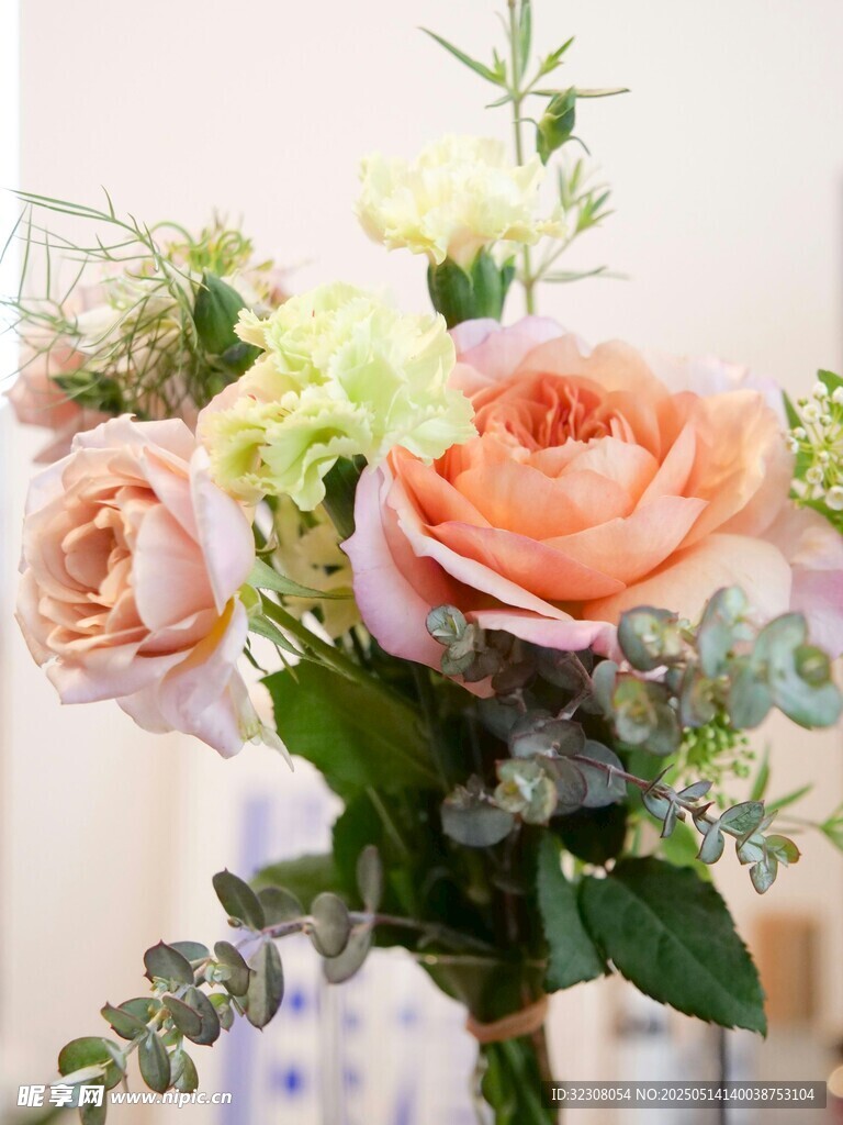 清新柔美花卉组合