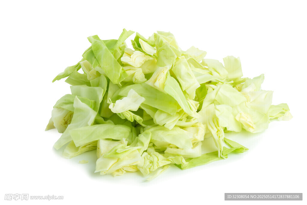 新鲜生菜碎