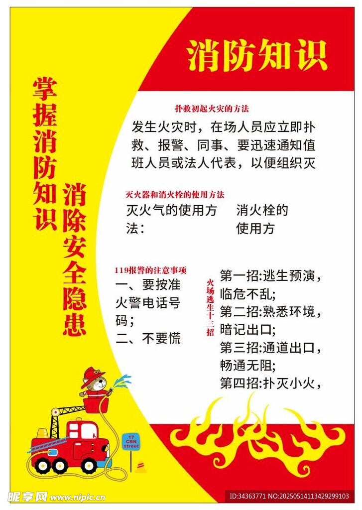 消防海报