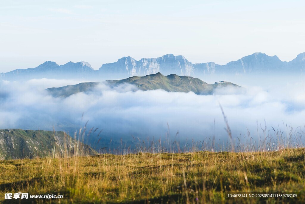 山间云海美景