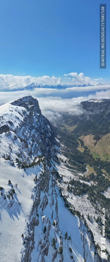 雪山壮丽风光