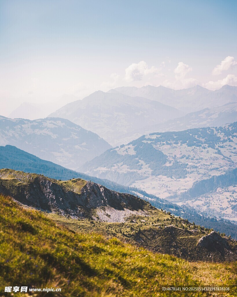 山间美景 清新自然风光