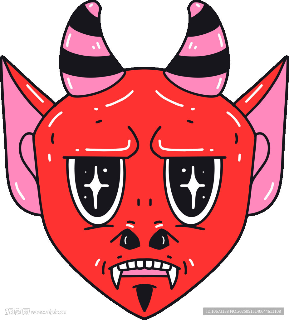 恶魔卡通头像