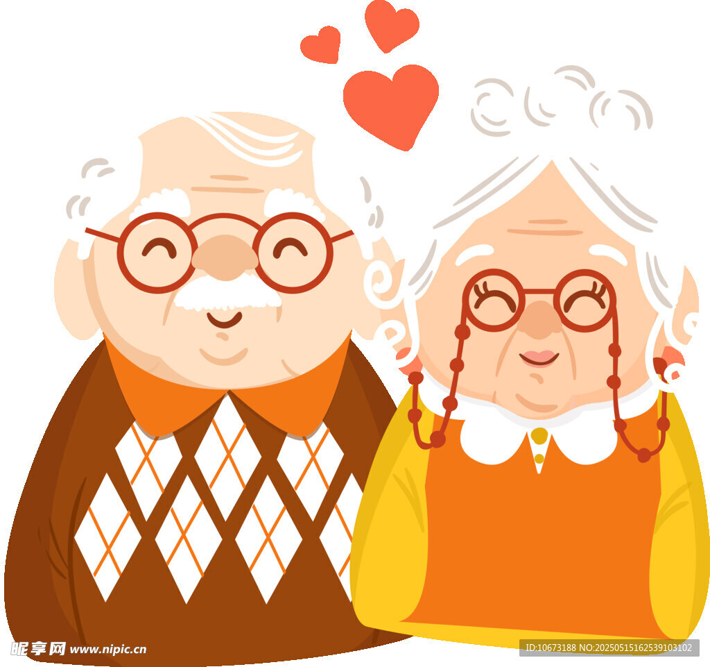 恩爱老夫妻的甜蜜瞬间