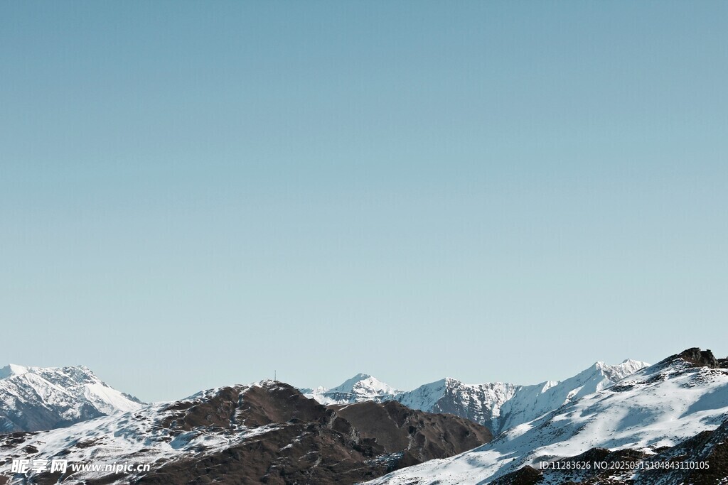 壮丽雪山美景