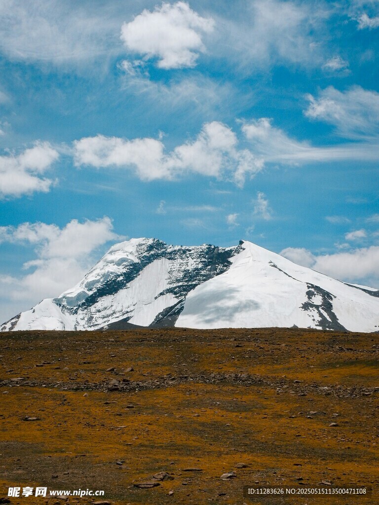 雪山草原美景