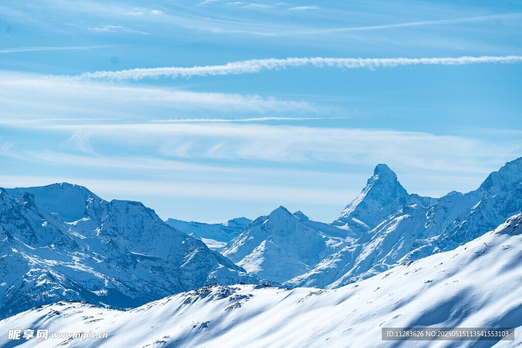 壮丽雪山美景