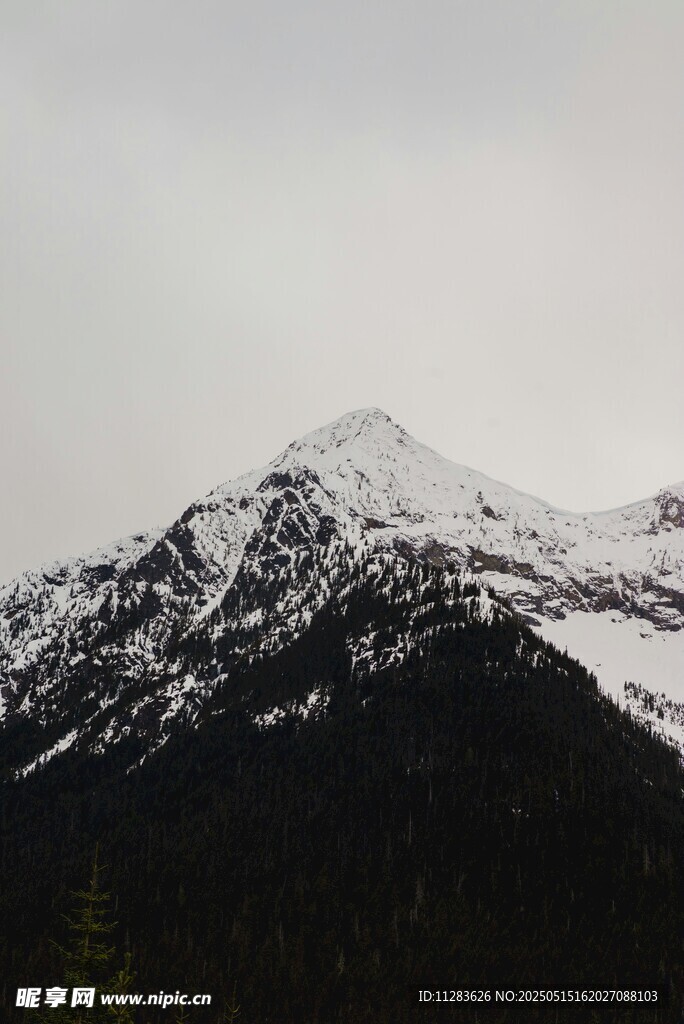 雪山景致