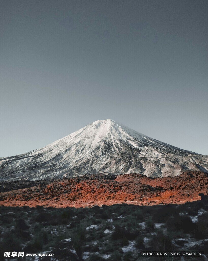 壮丽富士山景