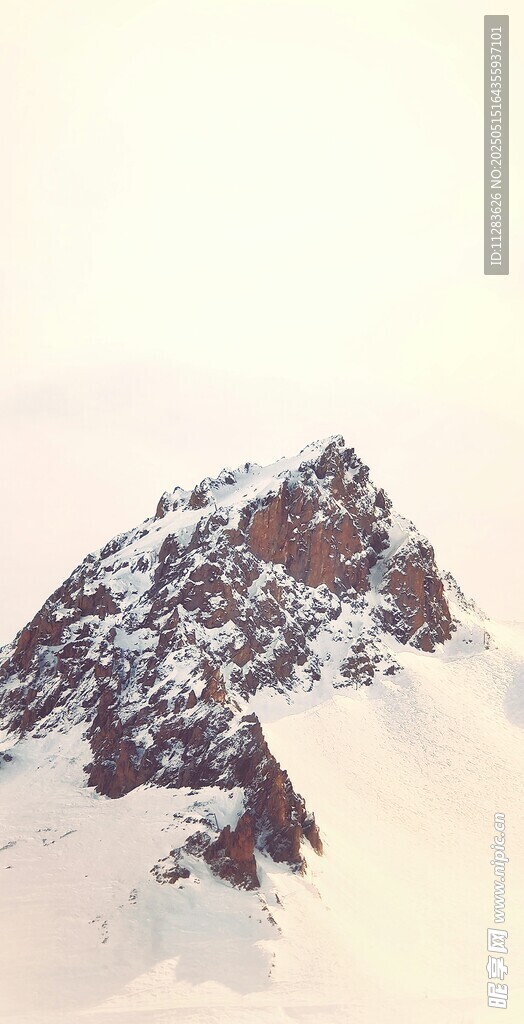雪山壮丽景致
