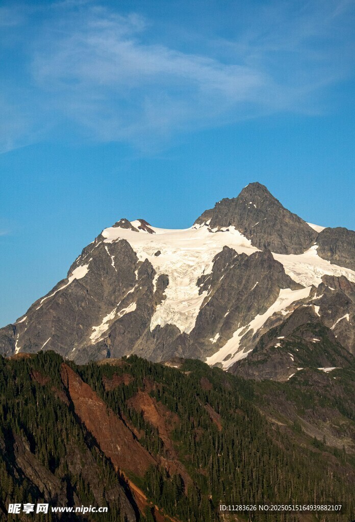 壮丽雪山美景