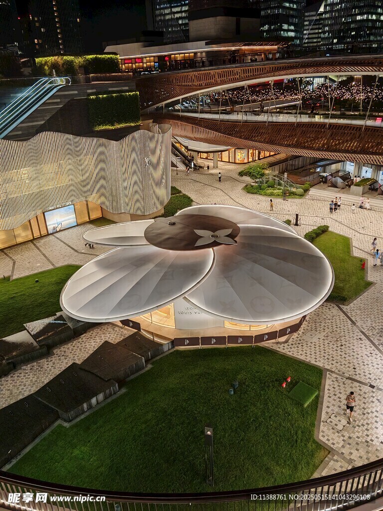 独特造型的户外建筑景观